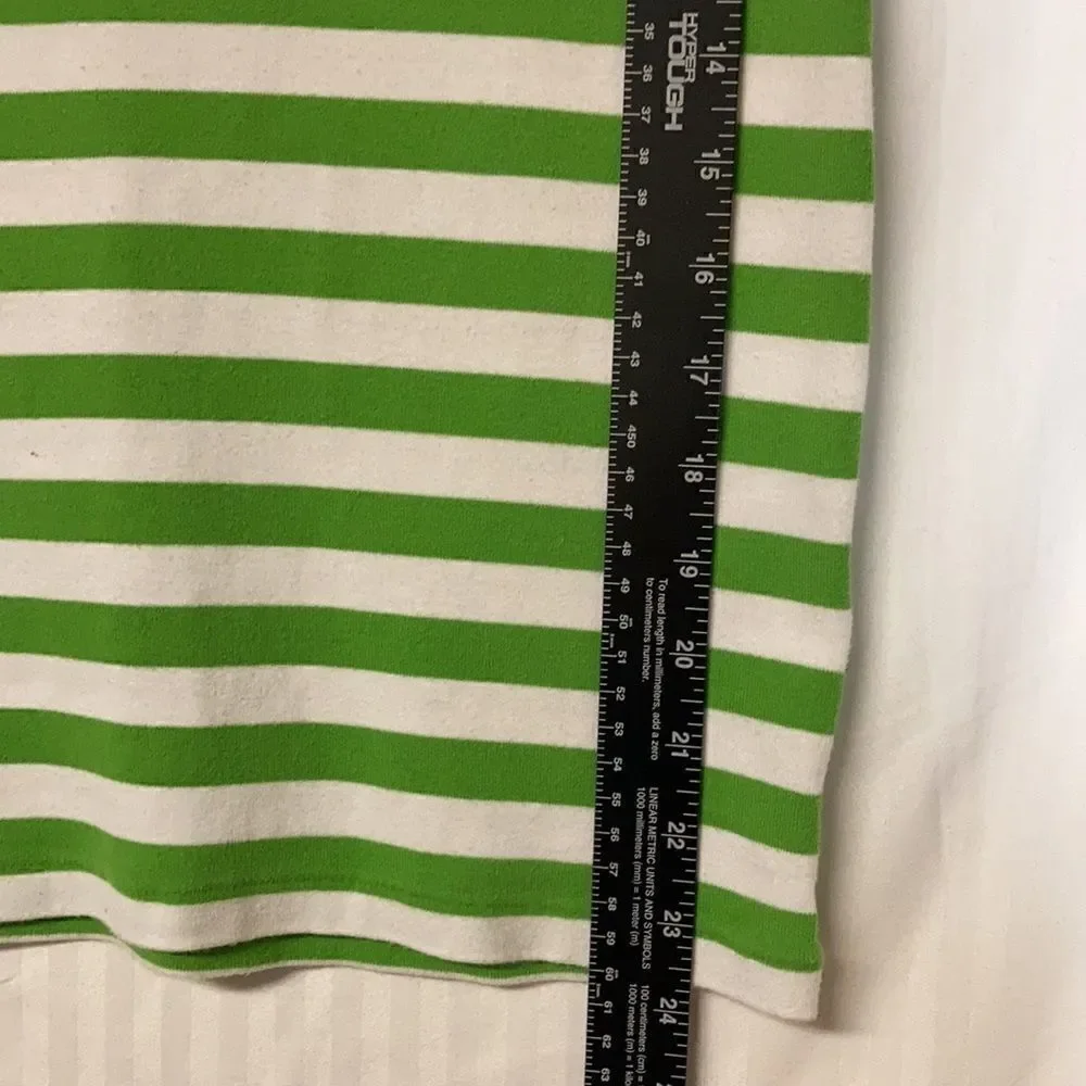 RALPH LAUREN, Juniors Sport top, green & white‎